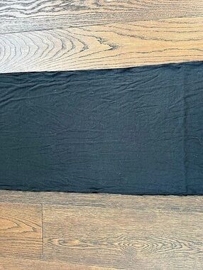 Peach Black infinity Scarf / Wrap Size XL Like New
